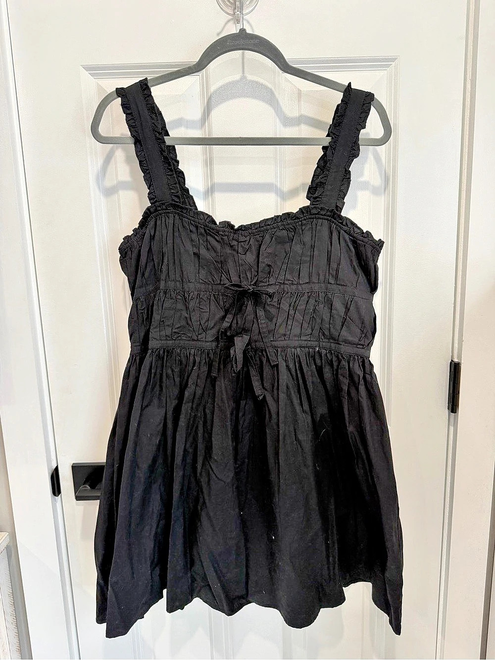TOPSHOP Black Mini Dress NWT